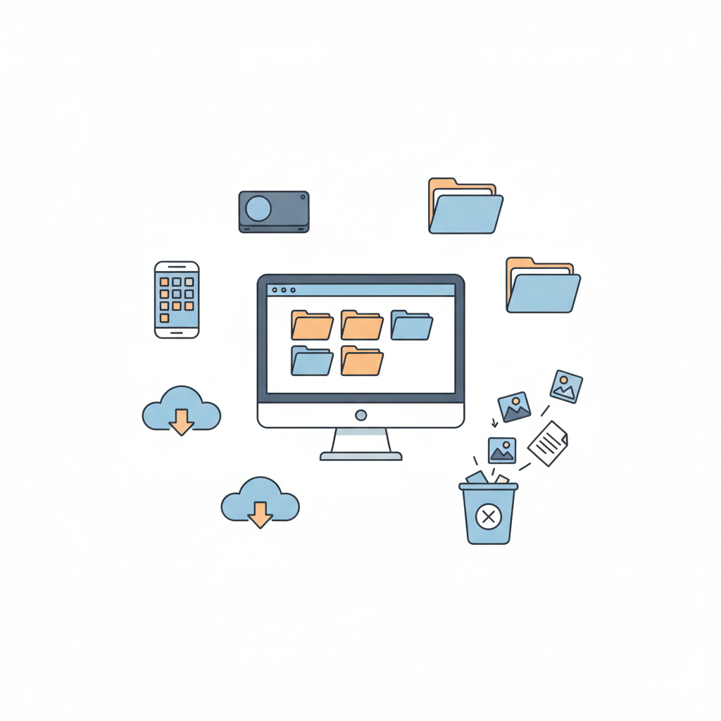 💾 年末に差がつく！デジタルデータの整理術とバックアップの重要性