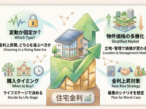 📈 住宅ローン「金利上昇」時代の賢い向き合い方