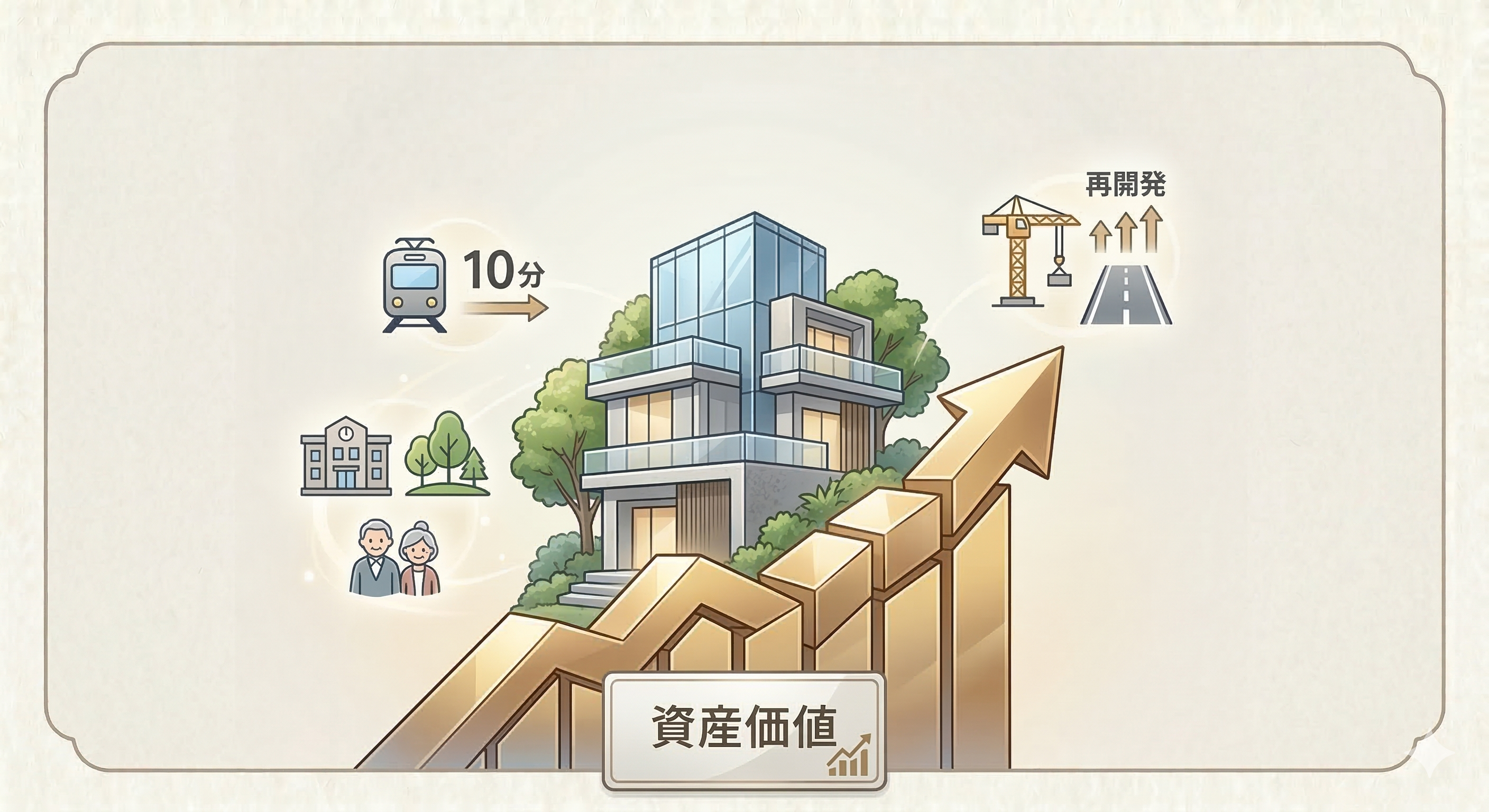 📈「資産価値」が落ちにくい家とは？10年後、20年後を見据えた家選びのポイント