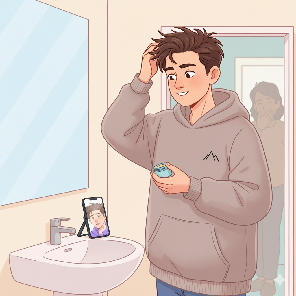 💇‍♂️突然の変身！中2の息子に訪れた「おしゃれ番長」時代